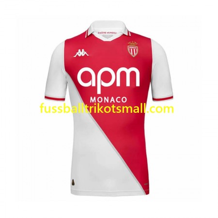 Fußballtrikots AS Monaco 2024-2025 Kurzarm Heimtrikotsatz kaufen
